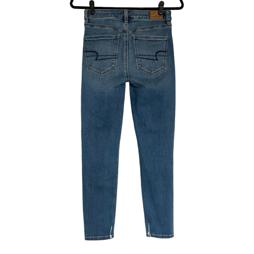 American Eagle Super Hi Rise Jegging Crop | 2 Short - Picture 2 of 10